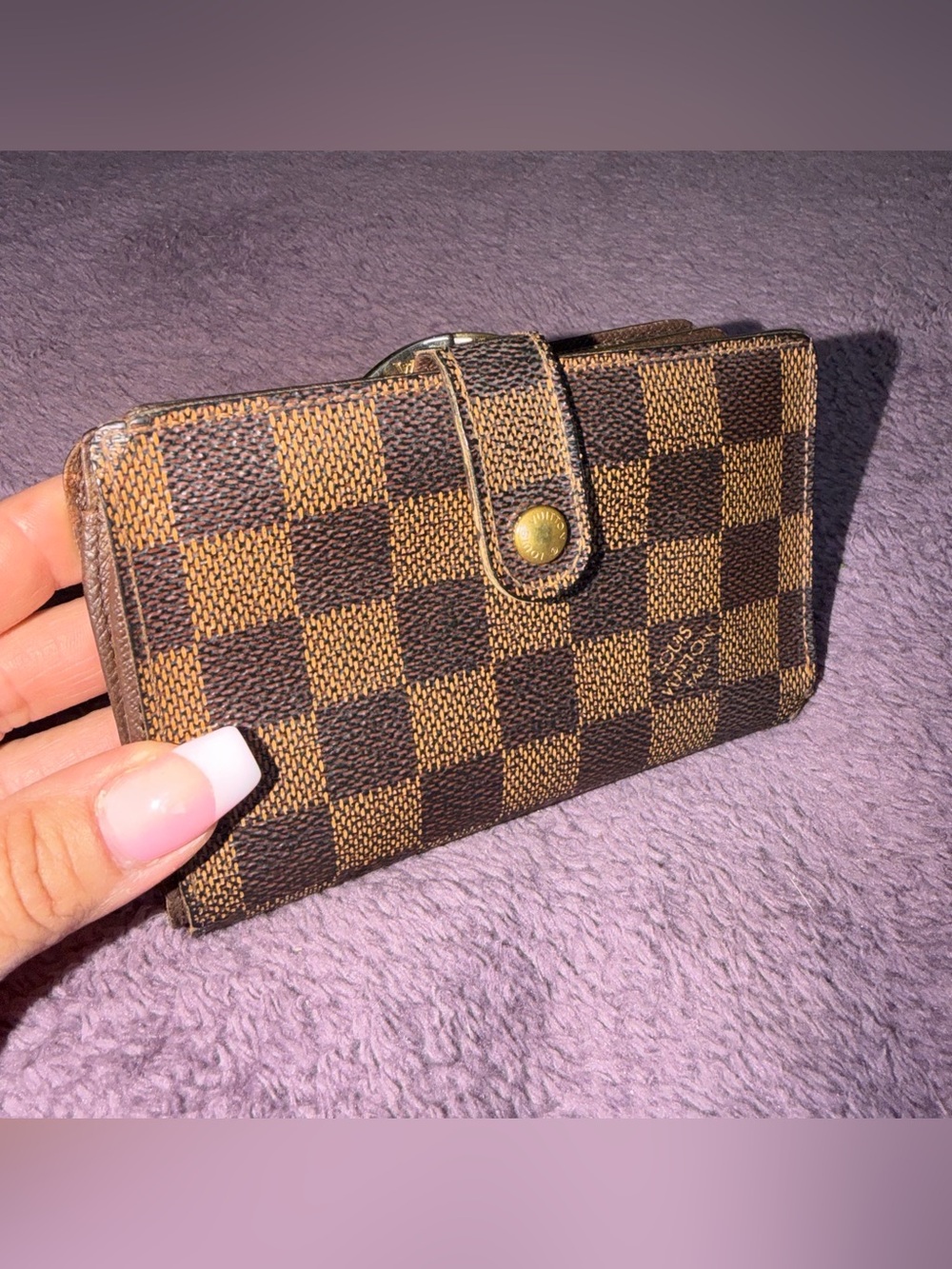 Louis Vuitton 🤎 Brown Damier Canvas Small Wallet - Picture 2 of 9